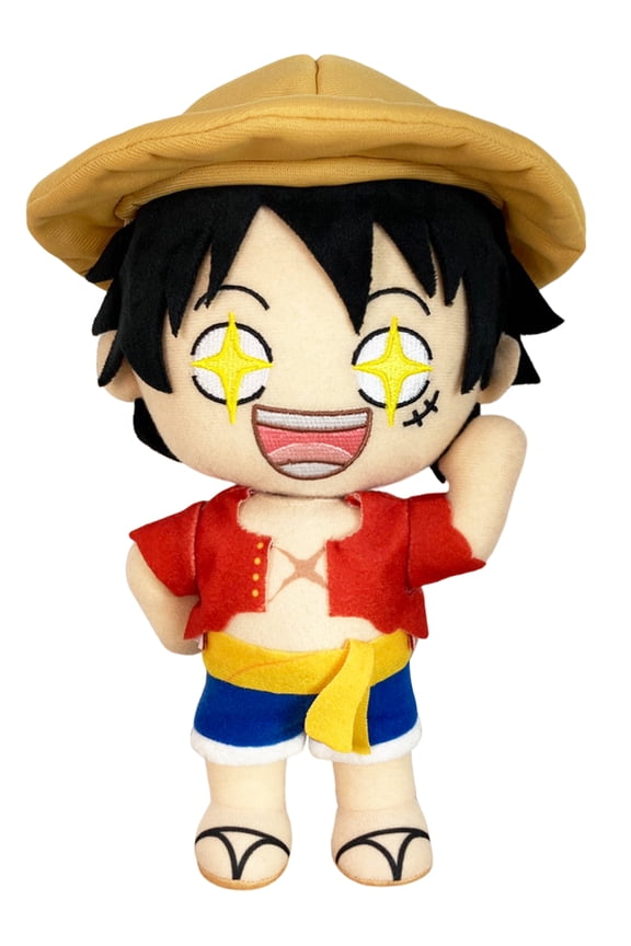 - LUFFY CHANGE FACE PLUSH 8" H