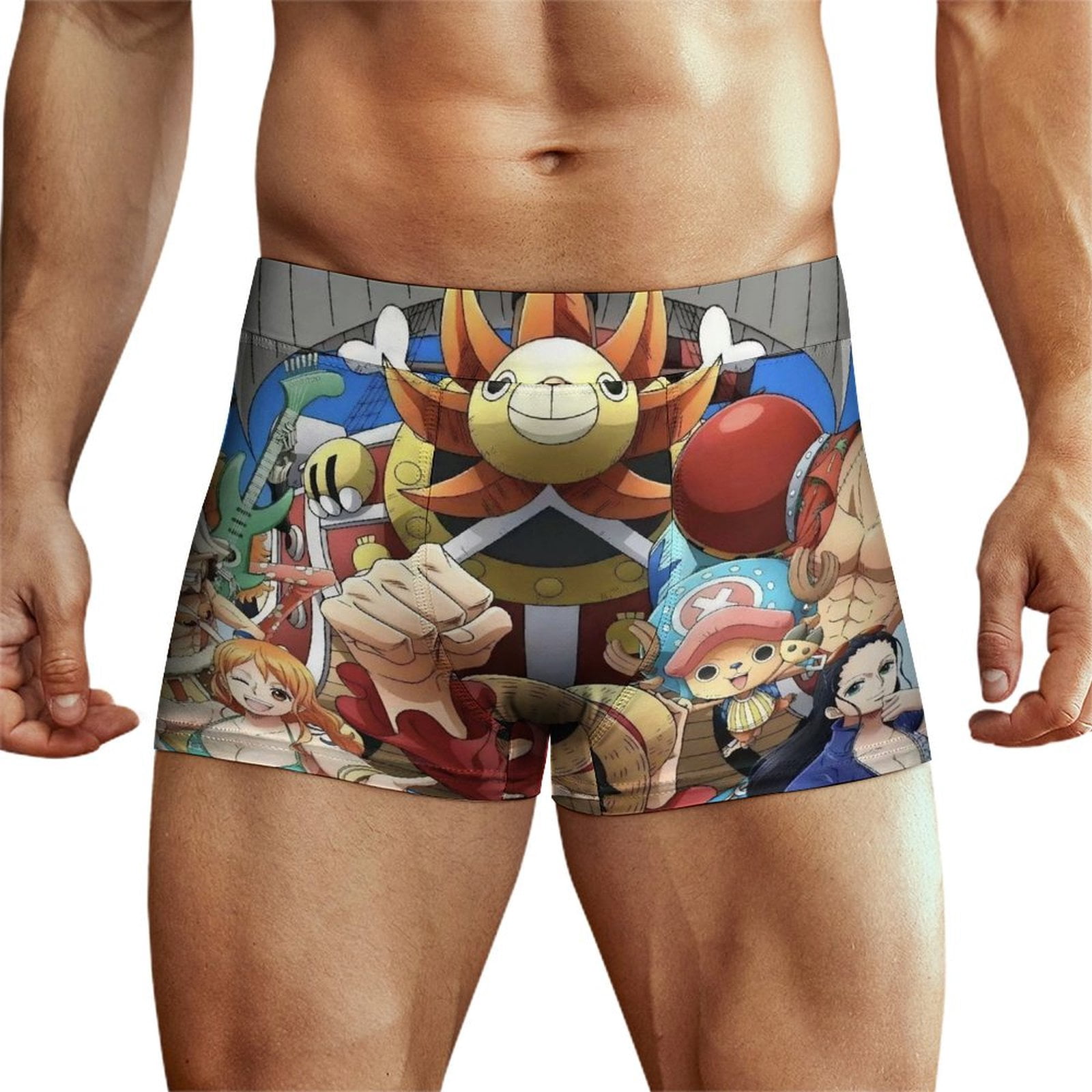 ONE-PIECE Men's Cartoon Boxer BriefsMens Underwear 2XL - Walmart.com