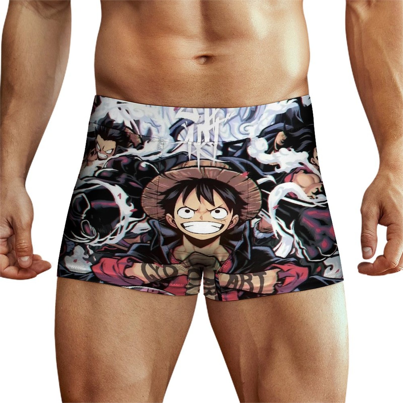 ONE-PIECE Men's Cartoon Boxer BriefsMens Underwear L - Walmart.com