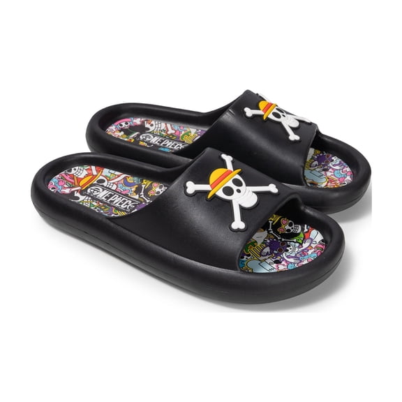 ONE PIECE Men's Luffy/Zoro Comfort Slide