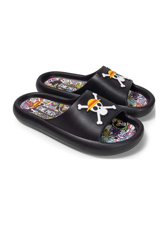 ONE PIECE Men's Luffy/Zoro Comfort Slide