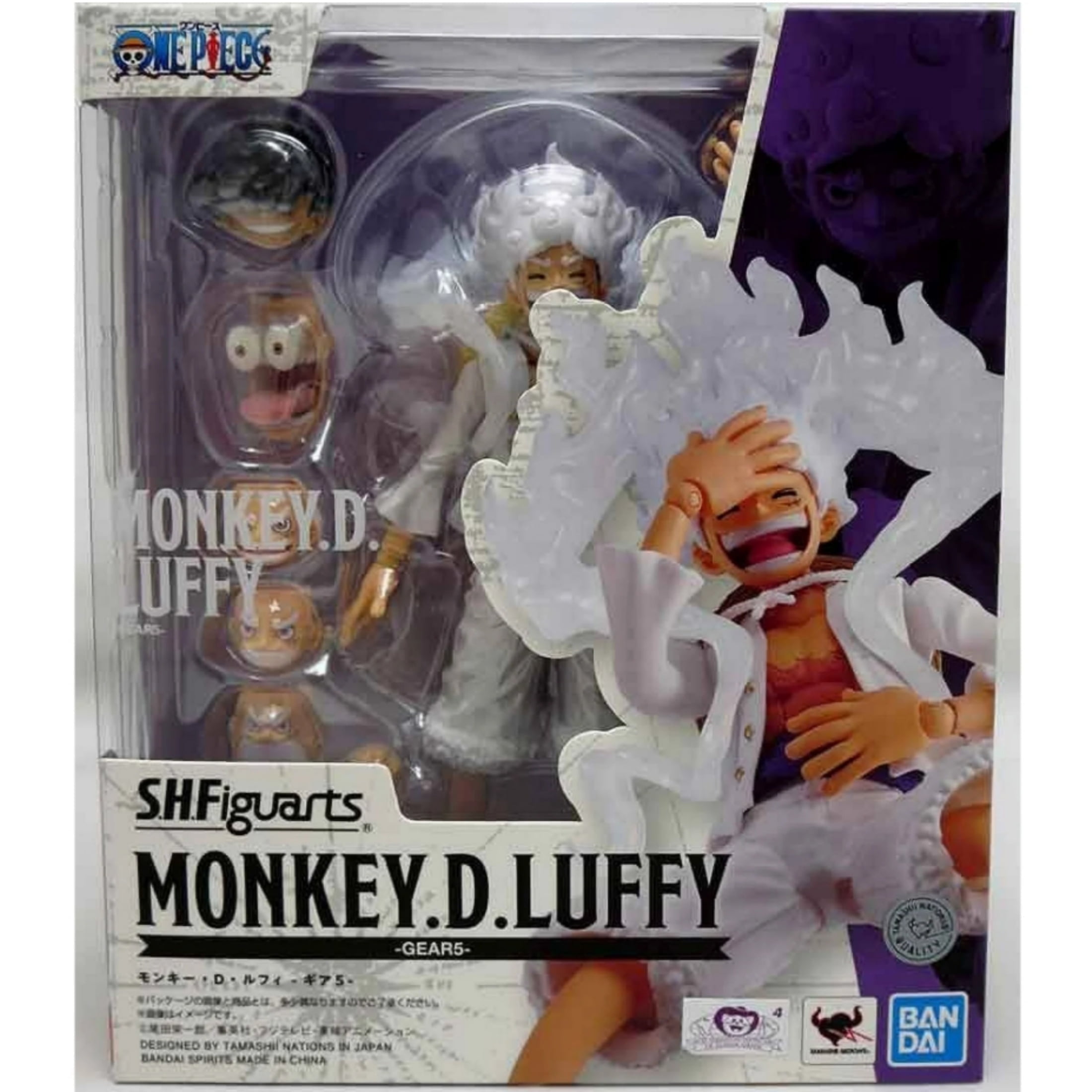 ONE PIECE One Piece Monkey D. Luffy Gear 5 Action Figure, 6"
