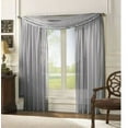 thumbnail image 1 of ONE PLAIN SOLID SHEER OR SCARF WINDOW CURTAIN TREATMENT DRAPES VOILE MANY COLORS, 1 of 2