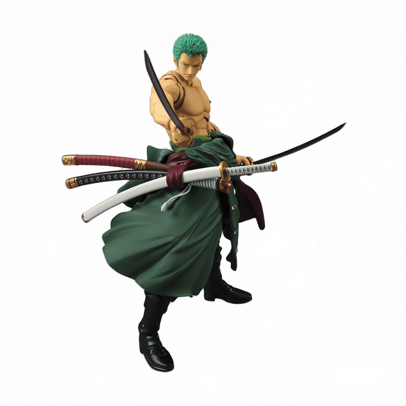 ONE Piece- Roronoa Zoro-2 Action Figure Miniature Toy Figure (Doll) Special Edition for Car Dashboard, Decoration, Cake, Office Desk & Study Table