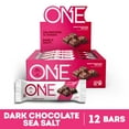 thumbnail image 1 of ONE Protein Bar, Dark Chocolate Sea Salt, 20g Protein, 12 Count, 1 of 9