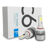 ONE SET 9006 12V 50W 1800 LUMEN CREE High Powerful LED bulbs Fit for Low Beam