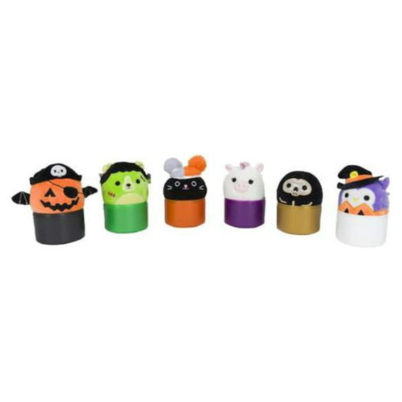 ONE SQUISHMALLOW HALLOWEEN MYSTERY CAPSULE , 4" (SHIPS 1 OF 6 ASORTED)