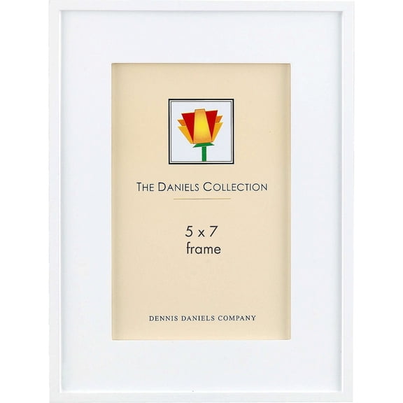 ONE-STEP gallery style 5x7 White frame by Dennis Daniels - 5x7