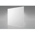 thumbnail image 1 of ONE- WHITE TRANSPARENT ACRYLIC PLEXIGLASS SHEET 1/8" 12" X 24", 1 of 1