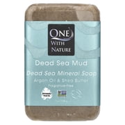 ONE WITH NATURE, SOAP BAR DEAD SEA MUD, 7 OZ.