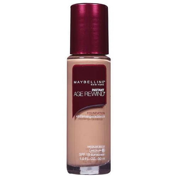 ONE X Maybelline Instant Age Rewind Foundation SPF18 Medium Beige (Medium-3)