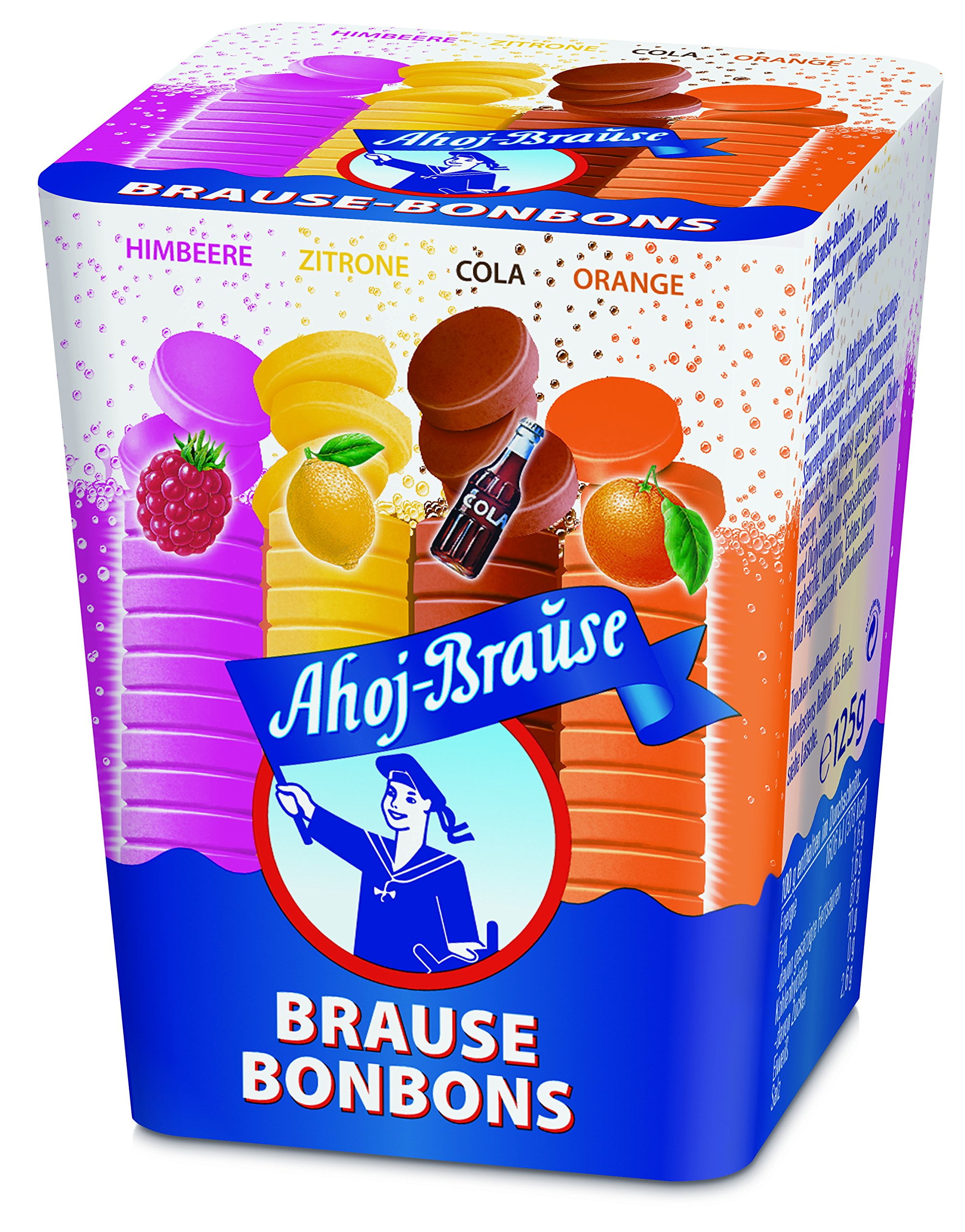ONE box of Ahoj Brause Boxed candy - 125g / 4.4 oz - Walmart.com