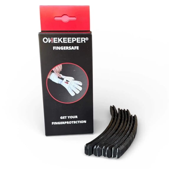 ONEKEEPER Soccer Goalkeeper Gloves Finger Protection (Set of 8 Spines), Fits Goalkeeper Gloves Sizes 3-12