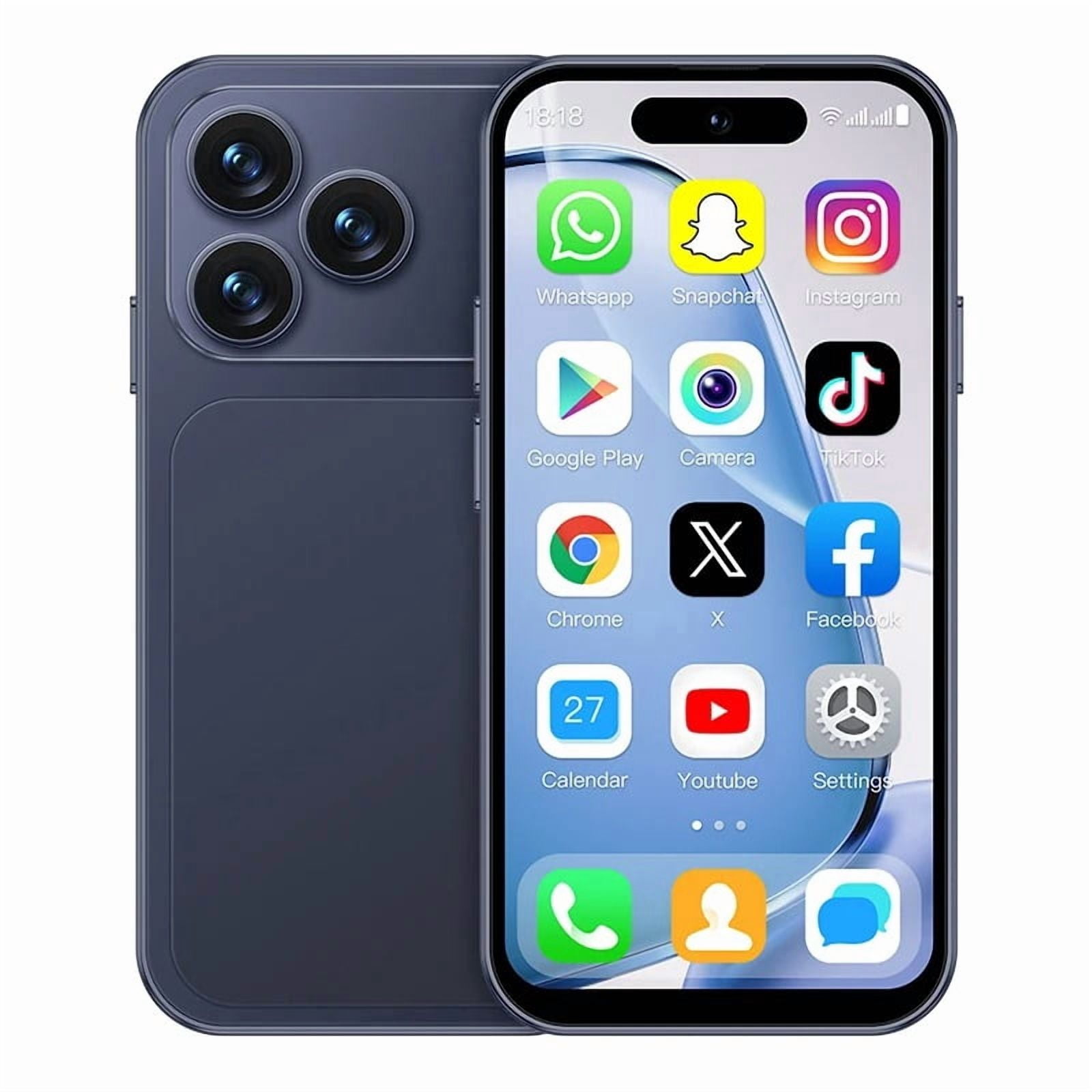 ONEMYTH A18 Pro Mini 4G Smartphone 4.0 Inch, 2GB RAM16GB ROM, Ultra-Compact Small Phone