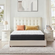 EDX 12 Inch Queen Mattress with Individually Pocketed Springs, Memory Foam Hybrid Mattress in a Box for Isolate Motion, CertiPUR-US Certified