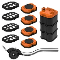 ONEON Orange Easily Move Heavy Furniture Grippers, Pads and Sliders