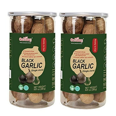 ONETANG Black Garlic 250g Pack of 2, 0 Additives, High in Antioxidants 500g
