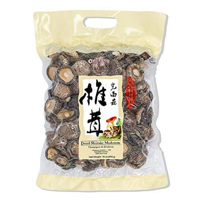 Dried Shiitake Mushrooms 16 Oz, Rehydrate Quickly, Soft Texture