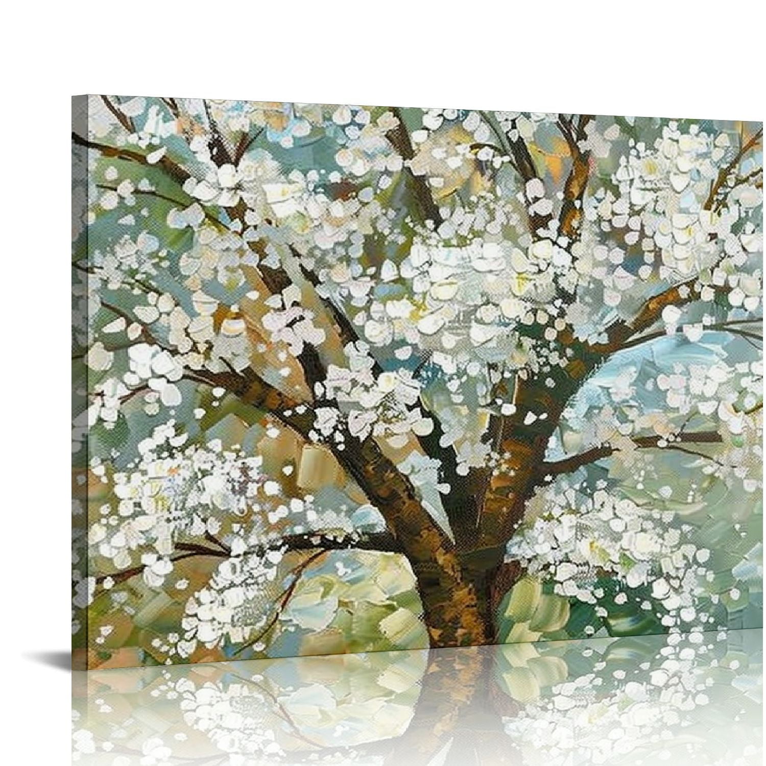 Abstract Flowers Canvas Wall Art for Bedroom Wall Decor Wall