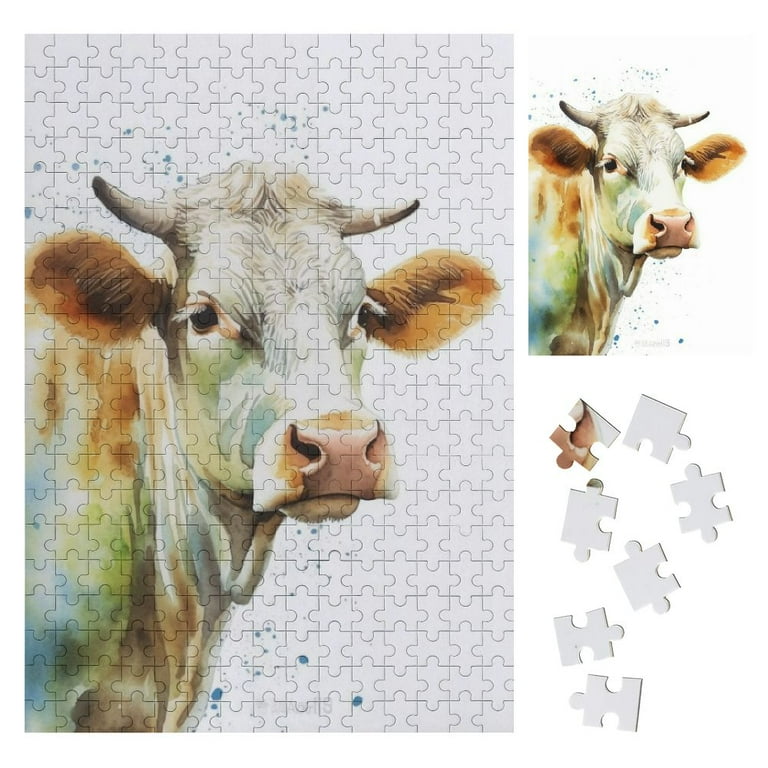 Cow Jigsaw Puzzle -252 pcs Cow Jigsaw Puzzle -252 pcs