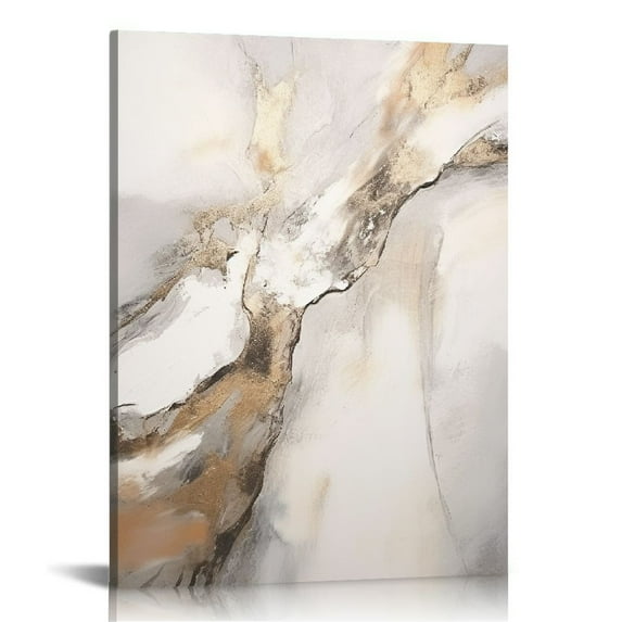 ONETECH Art Hand Painted Wall Art Abstract Ascent | Hand Painted Canvas Art | Gift Painting with Frame | Painting Wall Art Framed | Painting for Wall Decorations 12\x16\