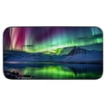 thumbnail image 1 of ONETECH Aurora Borealis Mountains Lake Square Floor Mat - Indoor/Outdoor/Front Door/Bathroom Mats for Home Entrance Outside Entry 19.68*39.37 in, 1 of 6