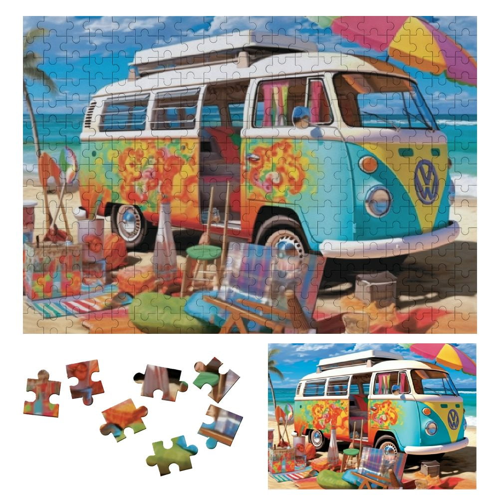 BEACH CAR PUZZLE BLOCK main image 0
