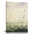 thumbnail image 1 of ONETECH Beige Botanical Wall Art Dandelion Canvas Artwork Farmhouse Plant Pictures Pampas Grass Canvas Boho Plant Pictures Landscape Plant Wall Art Wildflower Painting on Canvas for Living, 1 of 4