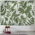 thumbnail image 1 of ONETECH Boho Green Leaves Tapestry for Bedroom, Minimalist Botanical Floral Room Decor Wall Tapestry Hanging, Bohemian Tropical Plants tapestry Aesthetic Backdrop for Living Room Office, 1 of 6