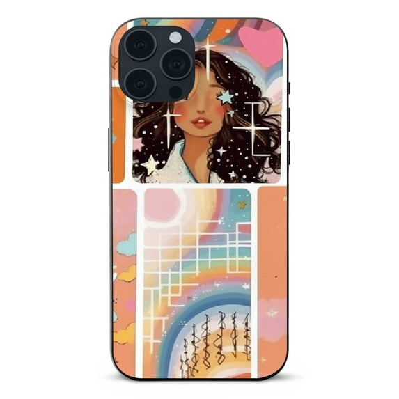 ONETECH Boho Jesus Collage Phone Case Compatible with iPhone 14 Plus, Christian Quote Collage Case for Girl Women Men, Unique Soft PC Bumper Cover Case for iPhone 14 Plus