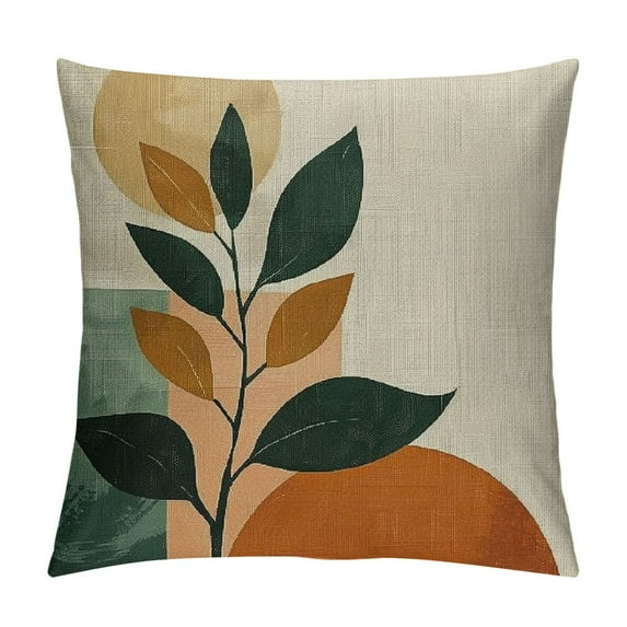 ONETECH Boho Pillow Cover, Boho Throw Pillow Covers, Abstract Pillow Covers, Geometric Tropical Pillow Cover, Boho Decorative Throw Pillow Covers for Couch Cushion Case Home Decor