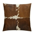 thumbnail image 1 of ONETECH  Brindle Brown White Home Decorative Rectangle Throw Pillow Cover Cushion Case Lumbar Design Printed Pillowcase, 1 of 5