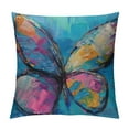 thumbnail image 1 of FUMJ Butterfly Throw Pillow Covers Decorative Pillow Cases  Square Cushion Cover for Couch Sofa Bedroom Patio, 1 of 5