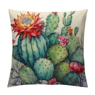 Cactus Pillow Throw Pillows