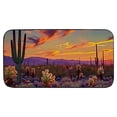 thumbnail image 1 of ONETECH Cactus Plants Sunset Desert Doormat Entrance Mat Non-Slip Durable for Home Entrance 19.68*39.37 in, 1 of 6