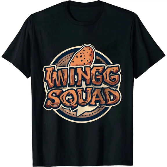 ONETECH Chicken Wing Squad Fast Food Buffalo Wings Lover T-Shirt
