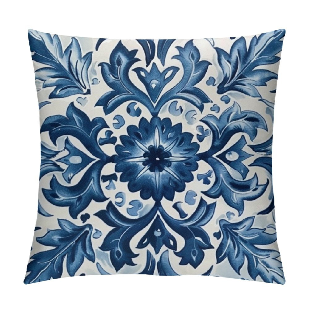 Blue & White Chinoiserie Pillows main image 1