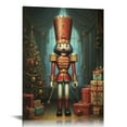 thumbnail image 1 of ONETECH Christmas Nutcracker Poster Art Print, Holiday Decorations and Cheer, Joyful Christmas Wall Art, Winter Holidays Whimsical Gift Print Decor Christmas Nutcracker, 1 of 5