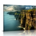 thumbnail image 1 of ONETECH 'Cliffs Of Moher' Canvas Art by Dennis Frates 16\x12\, 1 of 4