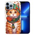 thumbnail image 1 of ONETECH  Compatible for iPhone 15 Case Cute Aesthetic - Durable Fashion Funny Phone Case - Girly Kitty Cat Pattern Print Cover Design for Woman Girl Black, 1 of 4