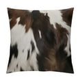 Cow Print Pillows Covers Cowhide Pillow Covers Decorative Western Pillow Covers Cow