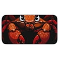 thumbnail image 1 of ONETECH Crab Square Floor Mat Rug for Home Entrance Outside Entry - Anti-Slip and Durable 19.68*39.37 in, 1 of 6