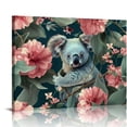 thumbnail image 1 of ONETECH Cute Canvas Wall Art Framed Poster Retro for Home Wall Decor, 1 of 6