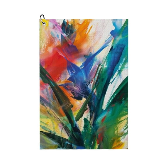 ONETECH Cute Cat Microfiber Premium Golf Towel 24x16in 1PC