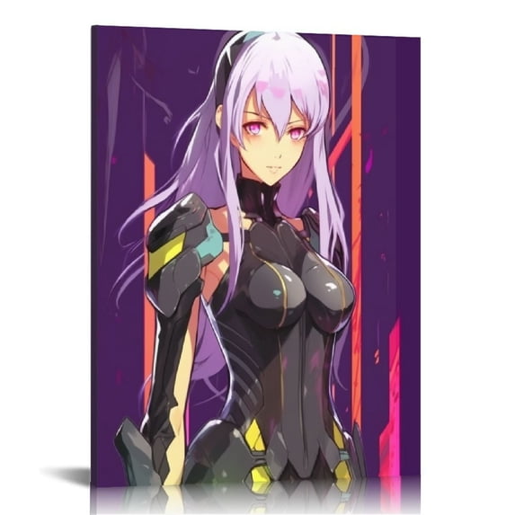 ONETECH Cyberpunk Edgerunners Anime Canvas Poster Bedroom Decor 16\x20\