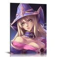 thumbnail image 1 of ONETECH Dark Magician Girl Black Magician Girl Poster Canvas Wall Art Posters Gifts Painting, 1 of 5