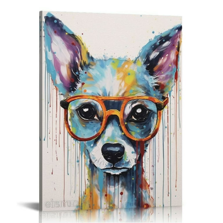 Home Is Where The Dog Is Canvas Wall Art - 16 Home Is Where The Dog Is Canvas Wall Art - 16