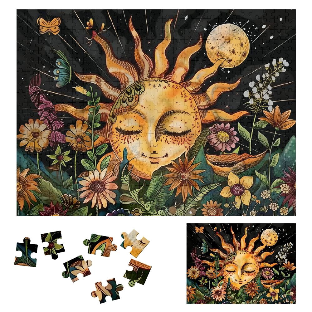 ONETECH Dragon Wooden Jigsaw Puzzle for Adults and Kids Challenging ...