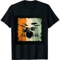 thumbnail image 1 of ONETECH Drummer Drumset Gift Vintage T-Shirt, 1 of 3