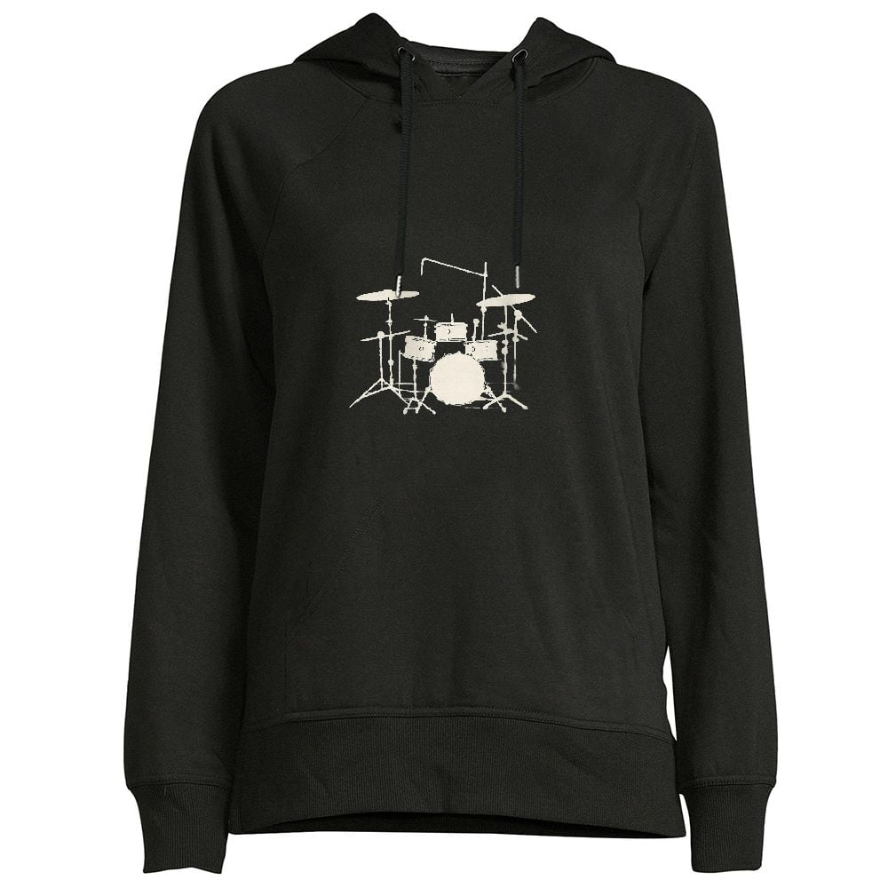 Drums Drummer Heartbeat Funny Design For Drummers Pullover